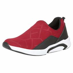 Acteo Men's Cherry Running Shoes-8 UK (42 EU) (AC1029-Cherry)