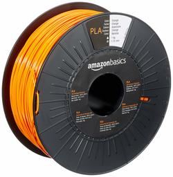 AmazonBasics PLA 3D Printer Filament, 1.75mm, Oranje, 1 kg Spoel