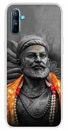 Amazon Brand - Solimo Designer Multicolor Shivaji Printed Soft Back Case Mobile Cover for Realme C3