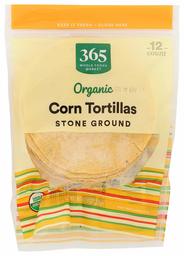 365 EVERYDAY VALUE Organic Stone Ground Corn Tortilla, 8 OZ