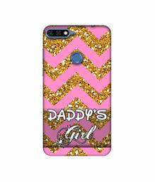 Amazon Brand - Solimo Designer Daddy's Girl 3D Printed Hard Back Case Mobile Cover for Huawei Honor 7A