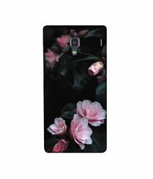 Amazon Brand - Solimo Designer Dark Flowers Photography 3D Printed Hard Back Case Mobile Cover for Xiaomi Redmi 1S