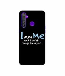 Amazon Brand - Solimo Designer Quotes 3D Printed Hard Back Case Mobile Cover for Realme 5 Pro