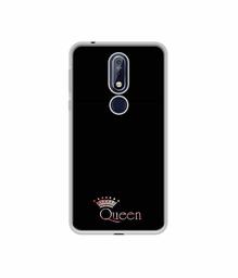 Amazon Brand - Solimo Designer Queen UV Printed Soft Back Case Mobile Cover for Nokia 7.1