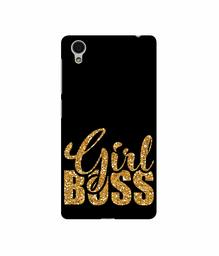 Amazon Brand - Solimo Designer Sparkle Girl Boss 3D Printed Hard Back Case Mobile Cover for Vivo Y51L