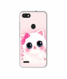 Amazon Brand - Solimo Designer Babby Kitty UV Printed Soft Back Case Mobile Cover for Tecno Camon iSky