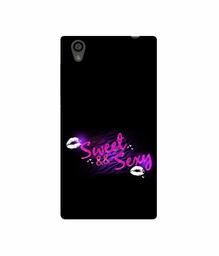 Amazon Brand - Solimo Designer Sweet and Sexy 3D Printed Hard Back Case Mobile Cover for Sony Xperia L1