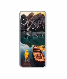 Amazon Brand - Solimo Designer Lake View UV Printed Soft Back Case Mobile Cover for Mi Redmi Note 5 Pro