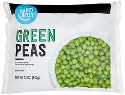 Amazon Brand - Happy Belly Green Peas, 12 Ounce (Frozen)