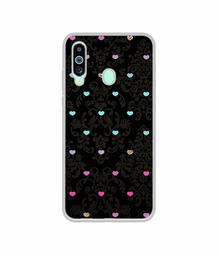 Amazon Brand - Solimo Designer Heart Texture UV Printed Soft Back Case Mobile Cover for Samsung Galaxy M40