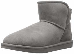 Amazon Brand - 206 Collective Women's Bellevue Shearling Ankle Boot, Gray, 8 B US