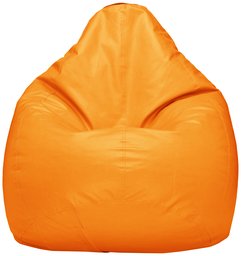 Amazon Brand - Solimo XXL Bean Bag Cover (Orange)