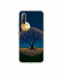 Amazon Brand - Solimo Designer Dark Night View UV Printed Soft Back Case Mobile Cover for Vivo S1 / Vivo Z1x