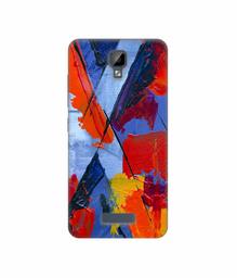 Amazon Brand - Solimo Designer X Multicolor Texture 3D Printed Hard Back Case Mobile Cover for Gionee P7 Max