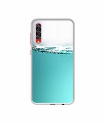 Amazon Brand - Solimo Designer Half Fill UV Printed Soft Back Case Mobile Cover for Samsung Galaxy A70s