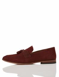 Amazon-merk - vinden. Heren Loafers,Rot Bourgondië,11 UK