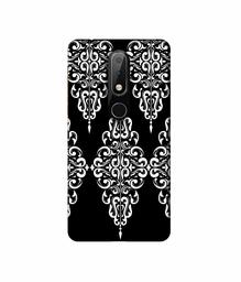 Amazon Brand - Solimo Designer Pattern Design 3D Printed Hard Back Case Mobile Cover for Nokia 6.1 Plus