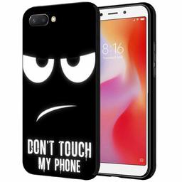 Amazon Brand - Solimo Designer Don't Touch My Mobile Printed Hard Back Case Mobile Cover for Xiaomi Redmi 6A (D1153)