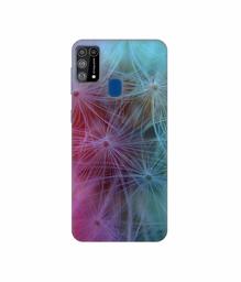 Amazon Brand - Solimo Designer Cotton Seed 3D Printed Hard Back Case Mobile Cover for Samsung Galaxy M31