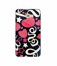 Amazon Brand - Solimo Designer Love You 3D Printed Hard Back Case Mobile Cover for Samsung Galaxy C7 Pro