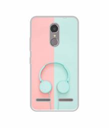 Amazon Brand - Solimo Designer Head Phone UV Printed Soft Back Case Mobile Cover for Lenovo K6 Power