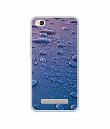 Amazon Brand - Solimo Designer Water Drops UV Printed Soft Back Case Mobile Cover for Mi Redmi 4A