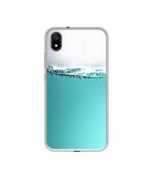 Amazon Brand - Solimo Designer Half Fill UV Printed Soft Back Case Mobile Cover for Mi Redmi 7A