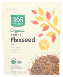 365 Everyday Value, Organic Ground Flaxseed, 14 oz