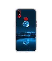 Amazon Brand - Solimo Designer Moon Pattern Print UV Printed Soft Back Case Mobile Cover for Samsung Galaxy A10s