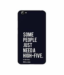 Amazon Brand - Solimo Designer High-Five 3D Printed Hard Back Case Mobile Cover for Vivo Y66