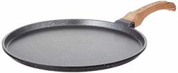 (Renewed) Amazon Brand - Solimo Die Cast Aluminium Non Stick Tawa (28cm, 5 layer coating)