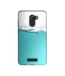 Amazon Brand - Solimo Designer Half Fill UV Printed Soft Back Case Mobile Cover for Gionee A1 Lite