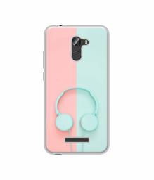 Amazon Brand - Solimo Designer Head Phone UV Printed Soft Back Case Mobile Cover for Gionee X1S