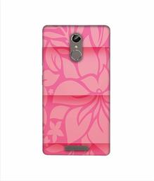 Amazon Brand - Solimo Designer Pink Flower Banch Print On Cloth 3D Printed Hard Back Case Mobile Cover for Gionee S6s