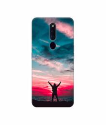 Amazon Brand - Solimo Designer Nature Painting 3D Printed Hard Back Case Mobile Cover for Oppo F11 Pro