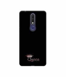 Amazon Brand - Solimo Designer Queen 3D Printed Hard Back Case Mobile Cover for Nokia 3.1 Plus