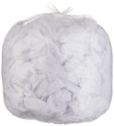 AmazonBasics 32 Gallon Trash Can Liner, 1.6 mil, Clear, 150-Count