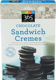 365 Everyday Value, Chocolate Sandwich Cremes, 20 oz