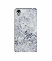 Amazon Brand - Solimo Designer Grayish Marble 3D Printed Hard Back Case Mobile Cover for Vivo Y51L