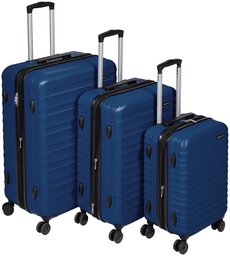 AmazonBasics Hardside Spinner Luggage - 3 Piece Set (20