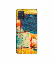 Amazon Brand - Solimo Designer Multicolor Box 3D Printed Hard Back Case Mobile Cover for Samsung Galaxy A51