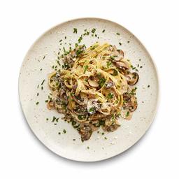 Amazon Meal Kits, Mushroom Fettuccine, Serves 2