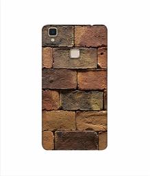 Amazon Brand - Solimo Designer Burn Bricks 3D Printed Hard Back Case Mobile Cover for Vivo V3 Max