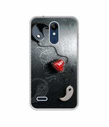 Amazon Brand - Solimo Designer Chinnese Yin and Yang UV Printed Soft Back Case Mobile Cover for LG K9