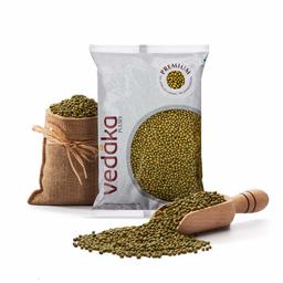 Amazon Brand - Vedaka Premium Green Moong Whole / Sabut, 500g