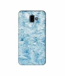 Amazon Brand - Solimo Designer Feather Texture 3D Printed Hard Back Case Mobile Cover for Samsung Galaxy J6 Plus