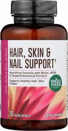 Whole Foods Market, Hair Skin & Nails Support, 90 CT