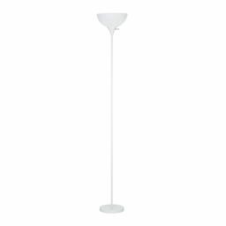 Amazon Brand – Ravenna Home Traditional Metal Torchiere Floor Lamp, LED Bulb Included, 72