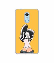 Amazon Brand - Solimo Designer Boy Shoes Pattern UV Printed Soft Back Case Mobile Cover for Mi Redmi 5