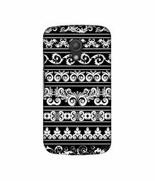 Amazon Brand - Solimo Designer Multi Shape Patterns 3D Printed Hard Back Case Mobile Cover for Motorola Moto G 2nd Generation